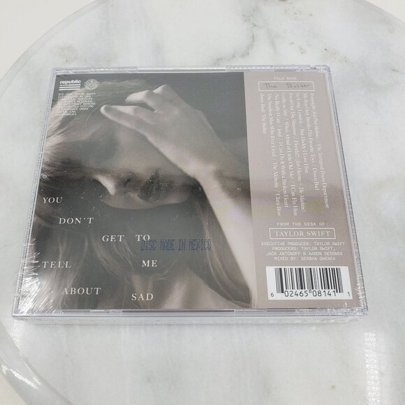 New Taylor Swift The Tortured Poets Department Collector's Deluxe CD Bonus Track - Picture 2 of 6
